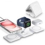 Carregador Wireless 3 em 1 Dobrável